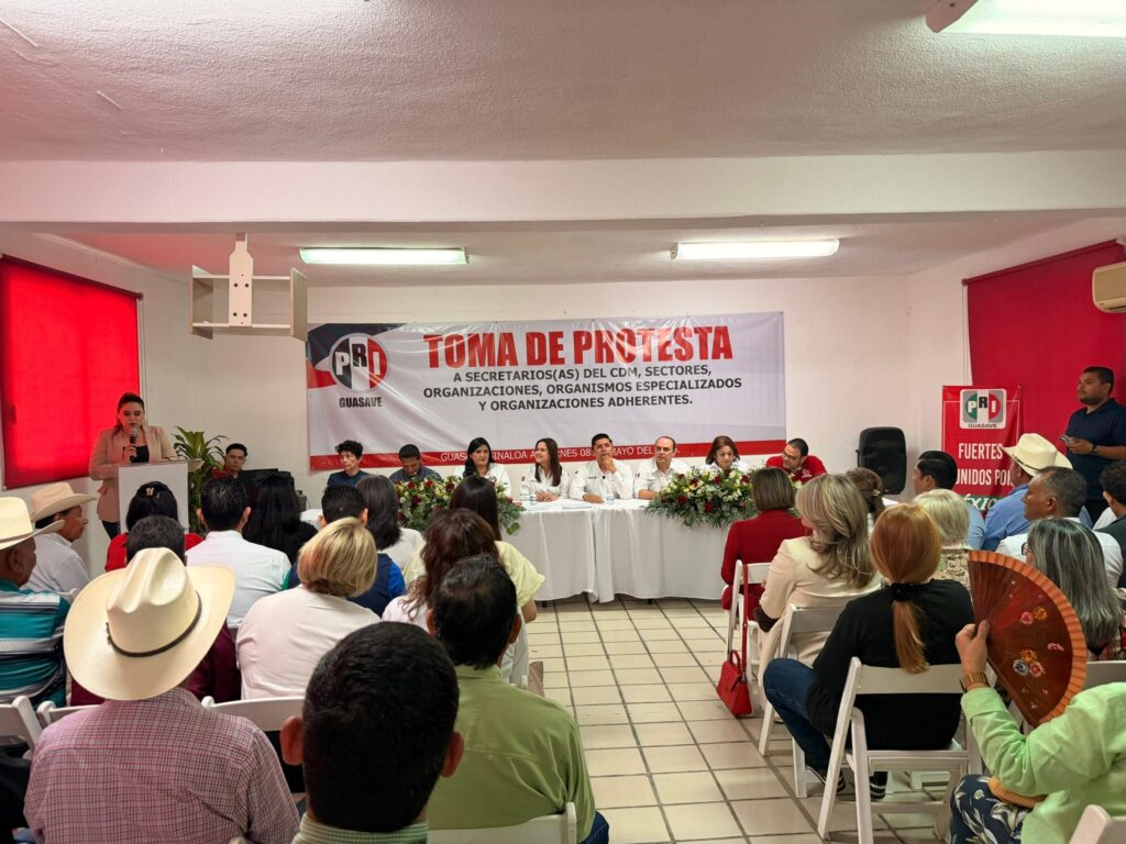696150511_122261766968161719_8968549923665229680_n-1024x768 Fortalece el PRI su estructura en Guasave; toman protesta a 60 nuevas dirigencias