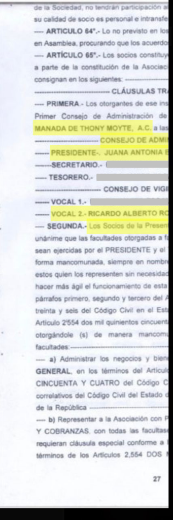 Pagina-4-341x1024 ¡PACTO DE CRUELDAD ANIMAL! Los hilos que unen al Director del CCBA y a Thony Moyte, A.C., y su negocio redondo con el dolor animal.